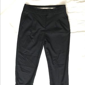 H&M Paper Bag Style Cropped Slacks Sz 4.